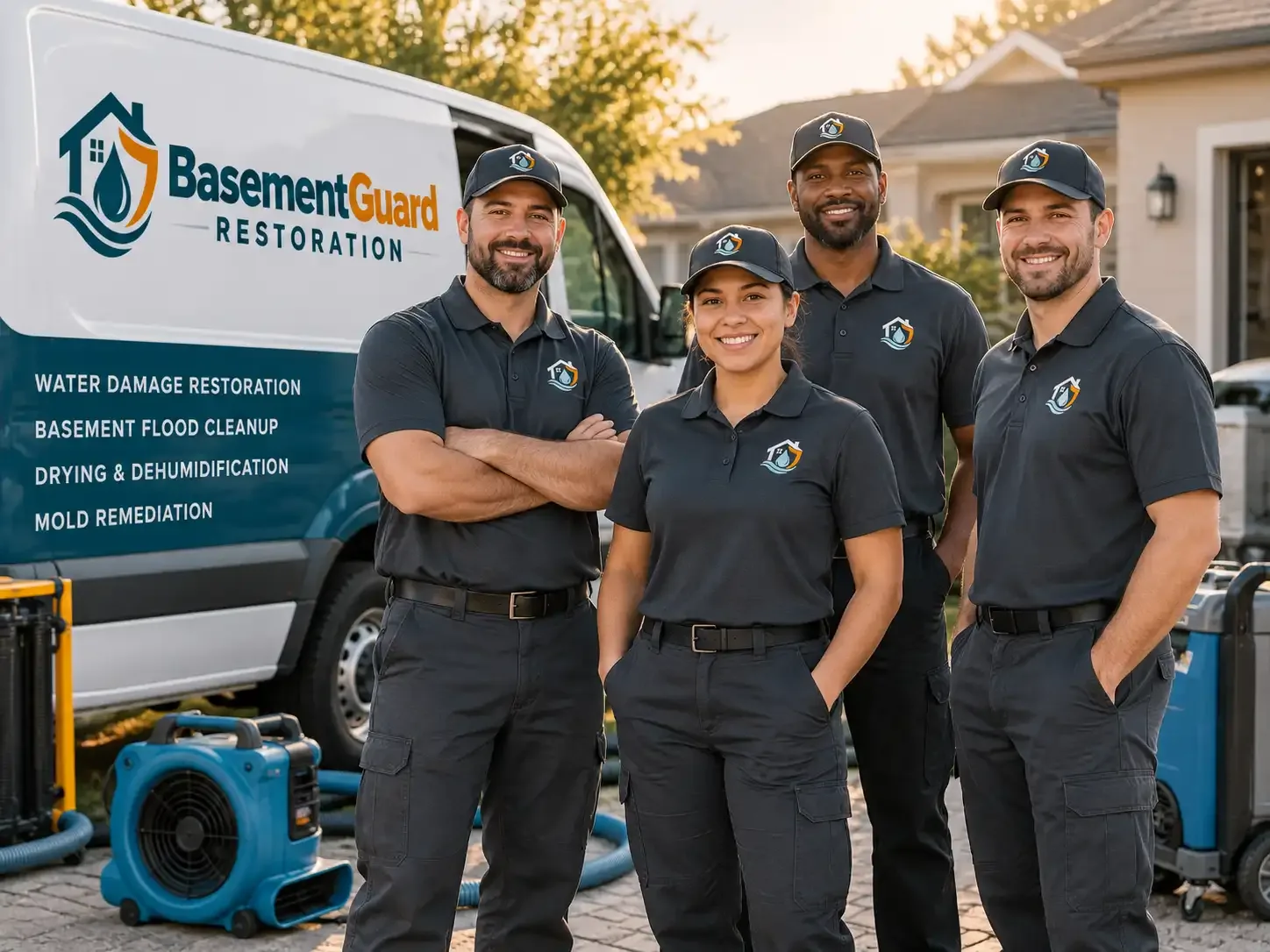 Basement Water Damage Restoration company in Maurice, LA